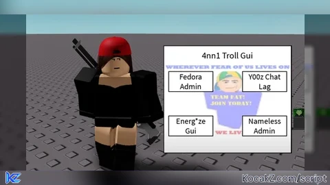 4nn1 Troll Gui Remake - Verified script for Universal Script