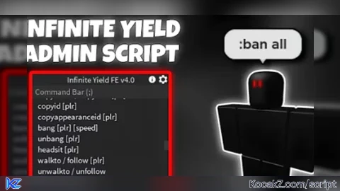 Infinite Yield FE Script - Verified script for Universal Script