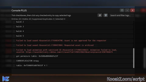 Console Plus - Verified script for Universal Script