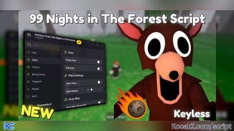 99 nights OVERPOWERED Script AUTO FARM - Verified script for 99 Nights in the Forest 🔦