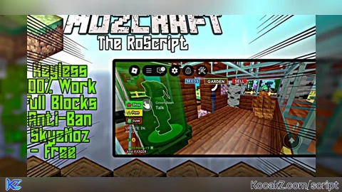MozCraft RoScripts New Script Beta 100 Keyless - Verified script for Universal Script