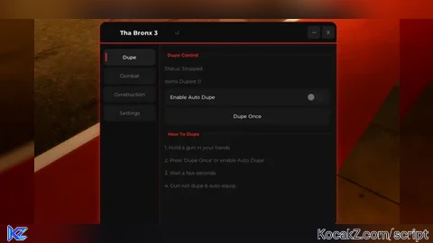 dupe kill all construction autofarm - Verified script for TITLE UNAVAILABLE