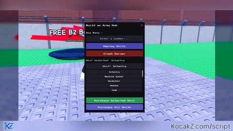 Bar Hub (Keyless) - Verified script for Build an Army 🪖