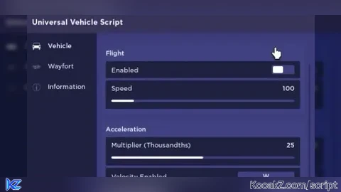 Universal Vehicle Speed Multiplier - Verified script for Universal Script