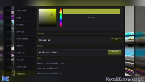 Skin Changer - Verified script for RIVALS