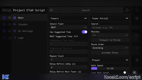 Project EToH Script