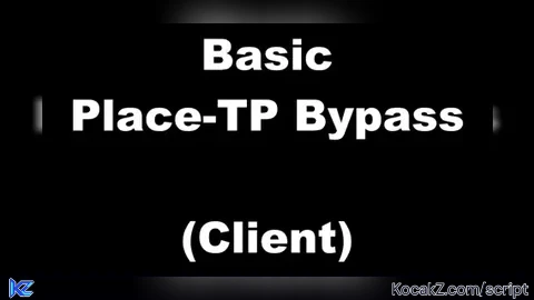 Client Anti Place TP - Verified script for Universal Script