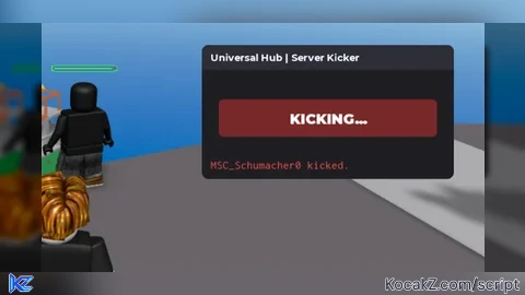 UNIVERSAL KICK ALL SCRIPT FE OP - Verified script for Universal Script