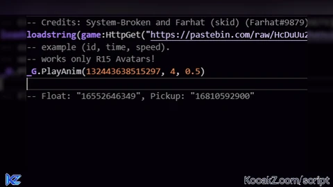 FE Animation Loader - Verified script for Universal Script