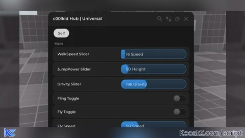 c00lkid Hub - Verified script for Universal Script