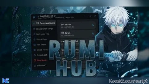 Rumi Music Hub - Verified script for Brookhaven 🏡RP