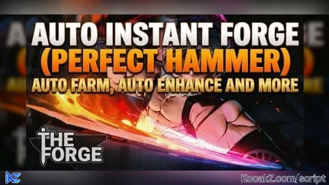 BEST OP INSTANT FORGE AUTO FARM KILL GOD MODE PERFECT HAMMER - Verified script for 🎃 The Forge