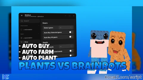 Script for - Verified script for Plants & Brainrots 🌻