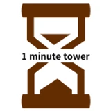 1 minute tower