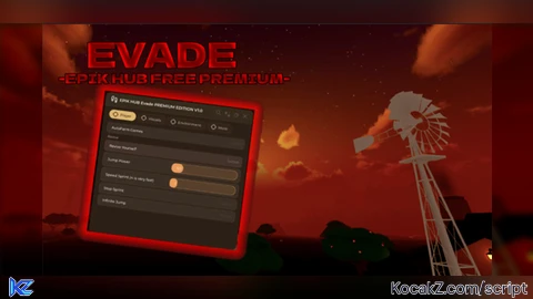 UPDATED Epik Hub FREE PREMIUM script OP - Verified script for Evade