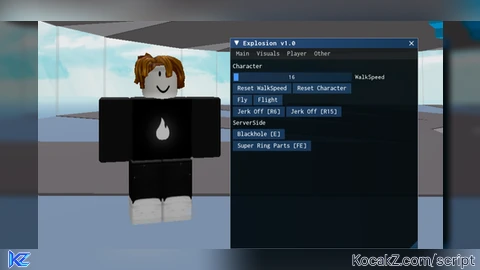 Explosion - Verified script for Natural Disaster Survival