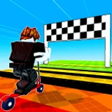Obby But You're on a Scooter
