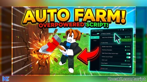AUTO CHOP FARM and Sell by SFY - Verified script for Chop A Forest