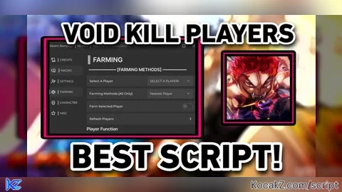 VOID KILL PLAYERS AND MORE - Verified script for Realm Rampage