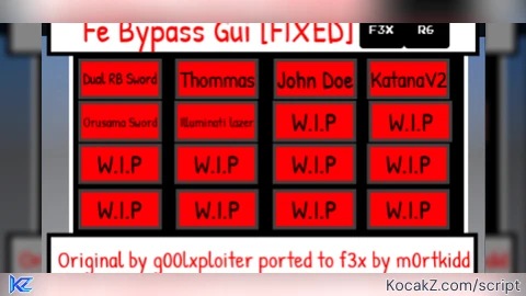 Prison life fe bypass ported to f3x - Verified script for Universal Script
