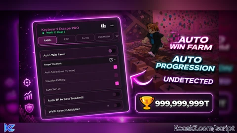 Auto Win Farm Auto Speed Farm Auto Progression Webhooks - Verified script for +1 Speed Keyboard Escape | Candy & Chocolate