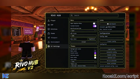 Rivo Hub | Best, Walkspeed Bypass, God Mode & Many Features - Verified script for DOORS 🍬🍭