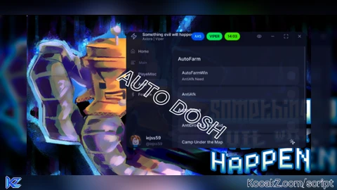 Auto FarmDosh And many more Op Features by AxioraScripts