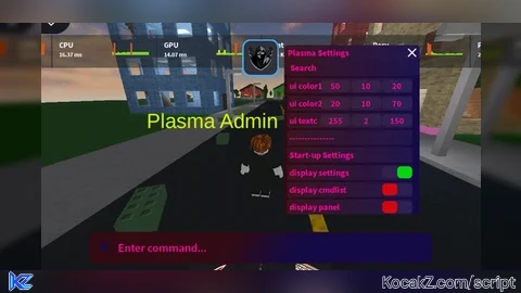 Plasma FE or Plasma Admin - Verified script for Universal Script