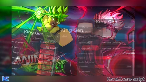 Full AutoFarm GUI - Verified script for Anime Story 2 🩸