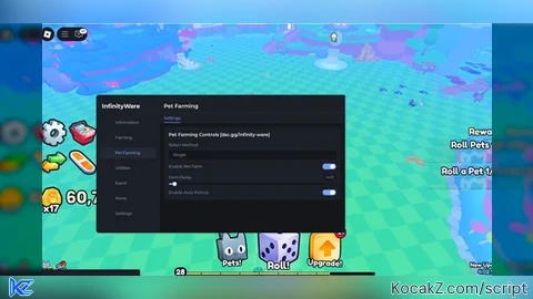 InfinityWare PGO - Verified script for PETS GO! ✨