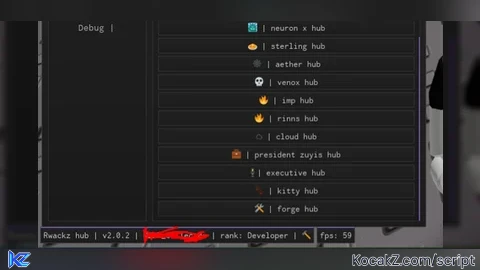 Rwackz Hub - Verified script for Universal Script