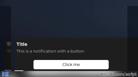 Notification System - Verified script for Universal Script