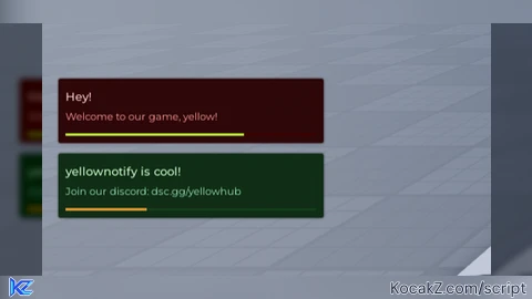 yellownotify - Verified script for Universal Script