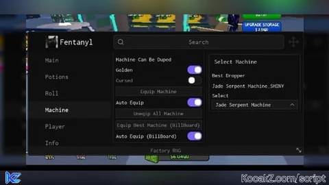 keyless OP auto dupe all machines auto sell and more - Verified script for 🏭 Factory RNG