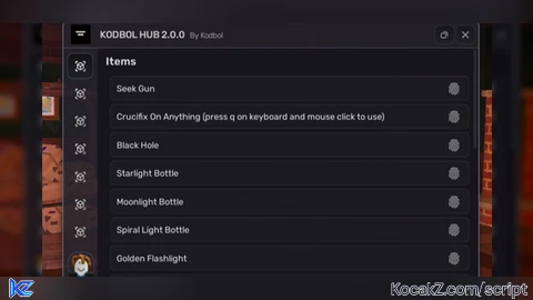 KODBOL HUB - Verified script for DOORS 🍬🍭