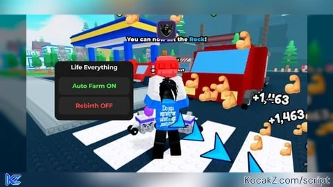 Auto Farm And More DangHub - Verified script for 🏋️Lift Everything!