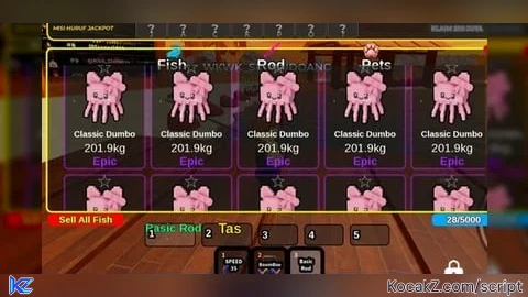 Auto farm fish Basic Rod
