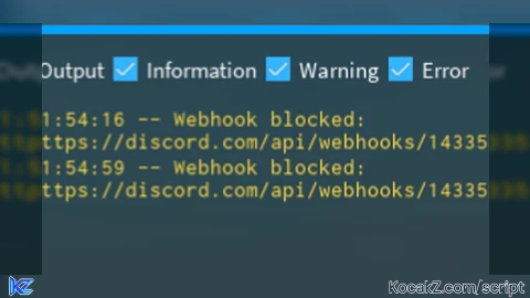 Anti Webhook - Verified script for Universal Script