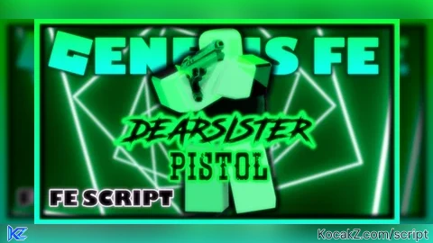 FE Dearsister Pistol Hat Script UNIVERSAL DA HOOD SUPPORT - Verified script for Universal Script