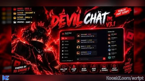 DEVIL CHAT - Verified script for Livetopia 🏡 RP