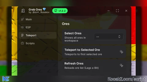 Grab Ores script - Verified script for Grab Ores!