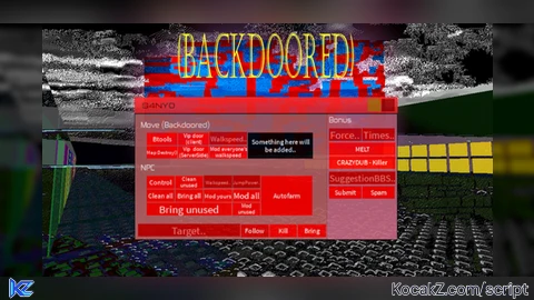 BACKDOOR II LOPEX NPC*ER - Verified script for Make an NPC!