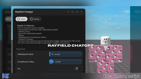 Rayfield Chatgpt - Verified script for Universal Script
