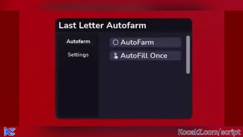 AutoFarm V4U1 (UPDATED JUNE 2026) - Verified script for Last Letter 💬