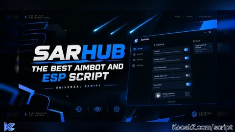 SARHUB Universal Aimbot And ESP Script | Works on most games
