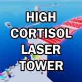High Cortisol Laser Tower