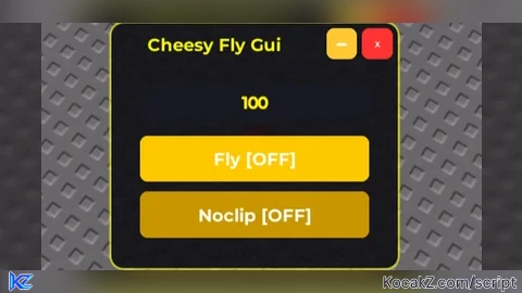 cheesy fly gui - Verified script for Universal Script