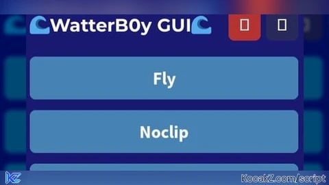 WatterB0y GUI - Verified script for Universal Script