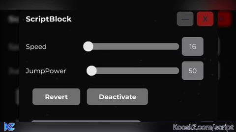 Speed and JumpPower - Verified script for Universal Script