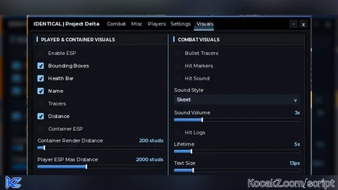 Identical | Open Source | Aimbot | Esp | Inventory Viewer - Verified script for Project Delta